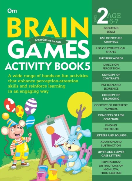 Brain Game For Kids: Brain Games Activity Book 5 - Level 2